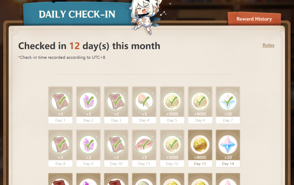 DailycheckinforGenshinImpactoffers - News Home