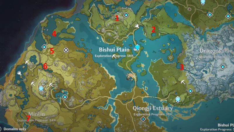 All About Genshin Impact Liyue Shrine of Depths locations!