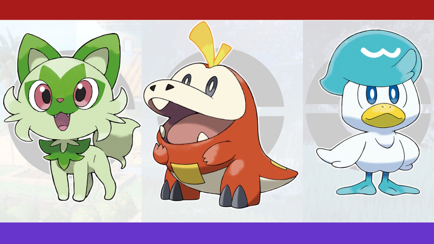 Pokemon Scarlet and Violet Starters - News Home