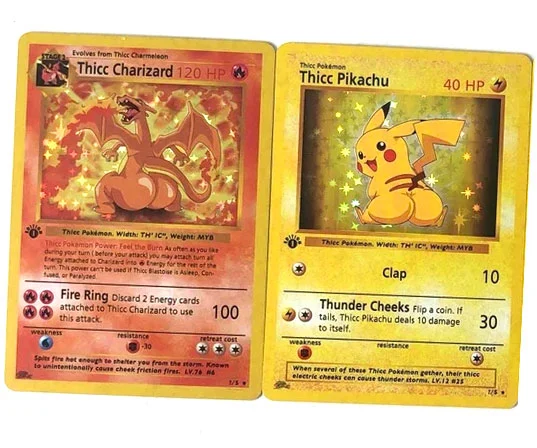 Thicc Pokemon Cards - News Home