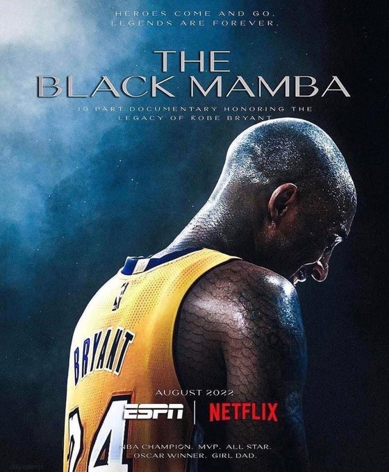 Kobe Bryant documentary The Black Mamba Netflix series! News Home