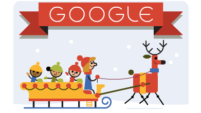 Happy Holidays 2019 Google Doodle