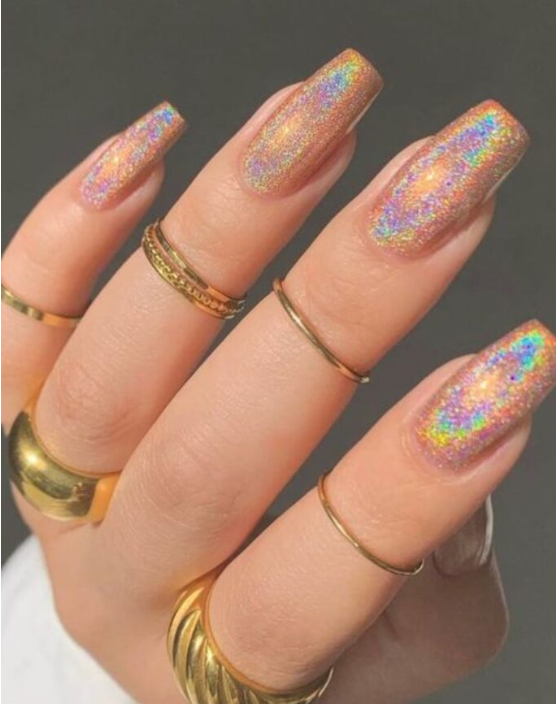 image113 - News Home Metallic Glittery Nails