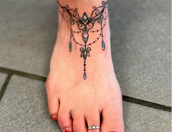 100+ BEST TATTOO ANKLE BRACELETS IDEAS THAT WILL BLOW YOUR MIND