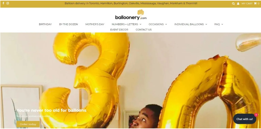 image162 News Home balloonery for Balloon Celebrations