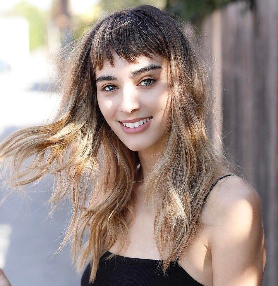 types of bangs News Home Choppy Bangs