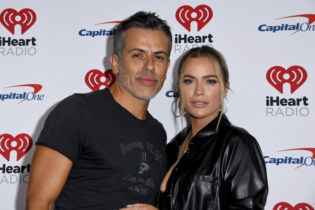 2022 iHeartRadio Music Festival Press Room News Home Teddi Mellencamp Edwin Arroyave