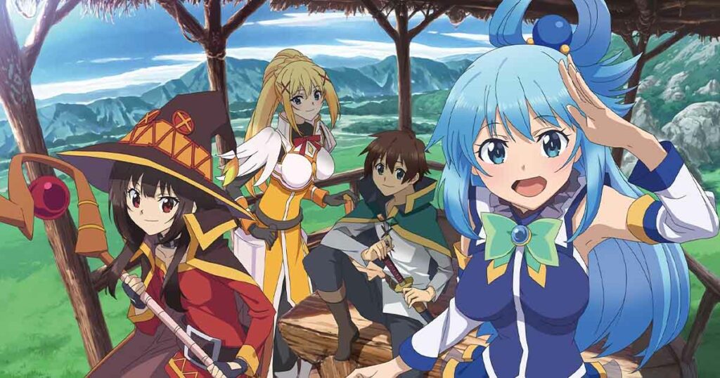 animekonosubagodsblessingonthiswonderfulworldheadedforseason3in2024 News Home KonoSuba God's Blessing on This Wonderful World!