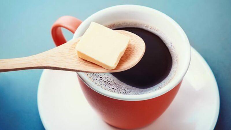 butter in coffee